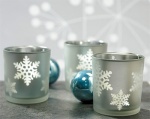 Snowflake Tea Light Holders